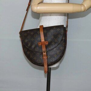 LOUIS VUITTON Monogram Chantilly GM Shoulder Bag M51232 LV Auth BA5752